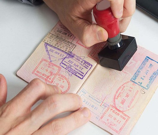 job visa stamping