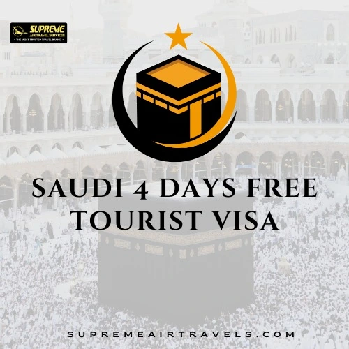 Free 4 Days Tourist Visa From Saudi Arabia