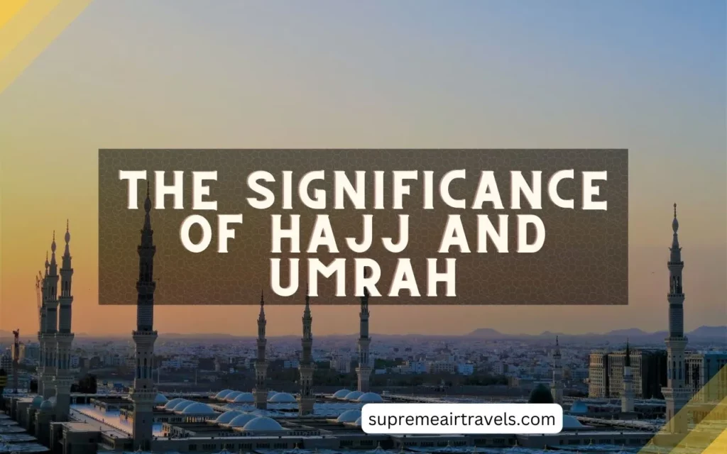Image of Hajj pilgrims walking around the Kaaba
