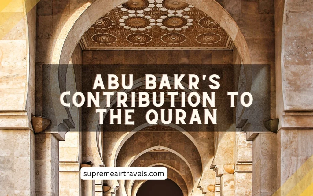 Abu Bakr's legacy in Islamic history